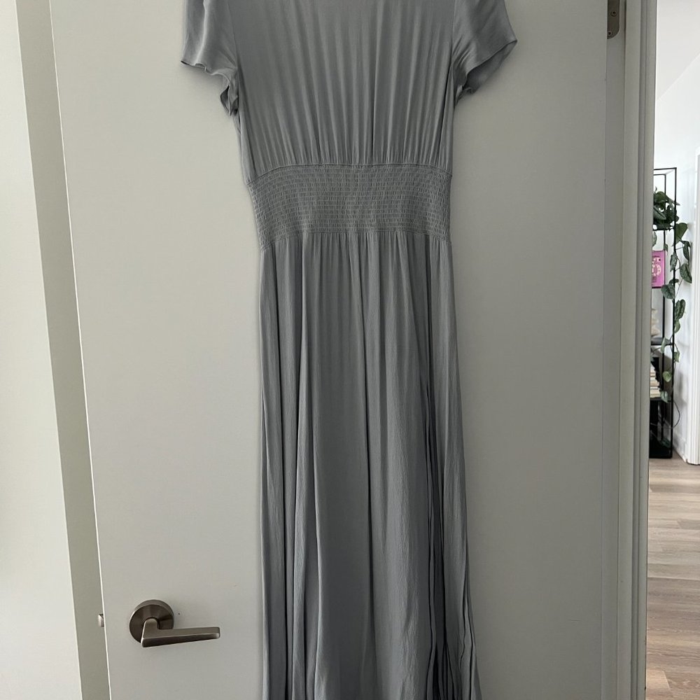 Wilfred Maxime Dress in Pearl Grey (size 4)